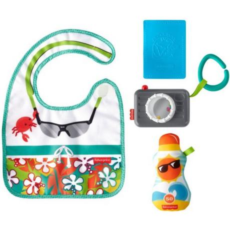 Fisher Price  Reisespass Rassel- und Knisterset 