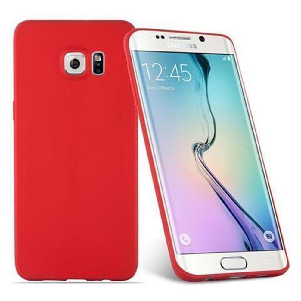 Cadorabo  Housse compatible avec Samsung Galaxy S6 EDGE - Coque de protection en silicone TPU flexible 