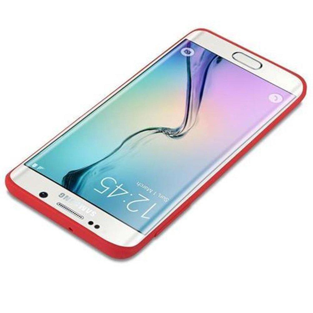 Cadorabo  Housse compatible avec Samsung Galaxy S6 EDGE - Coque de protection en silicone TPU flexible 