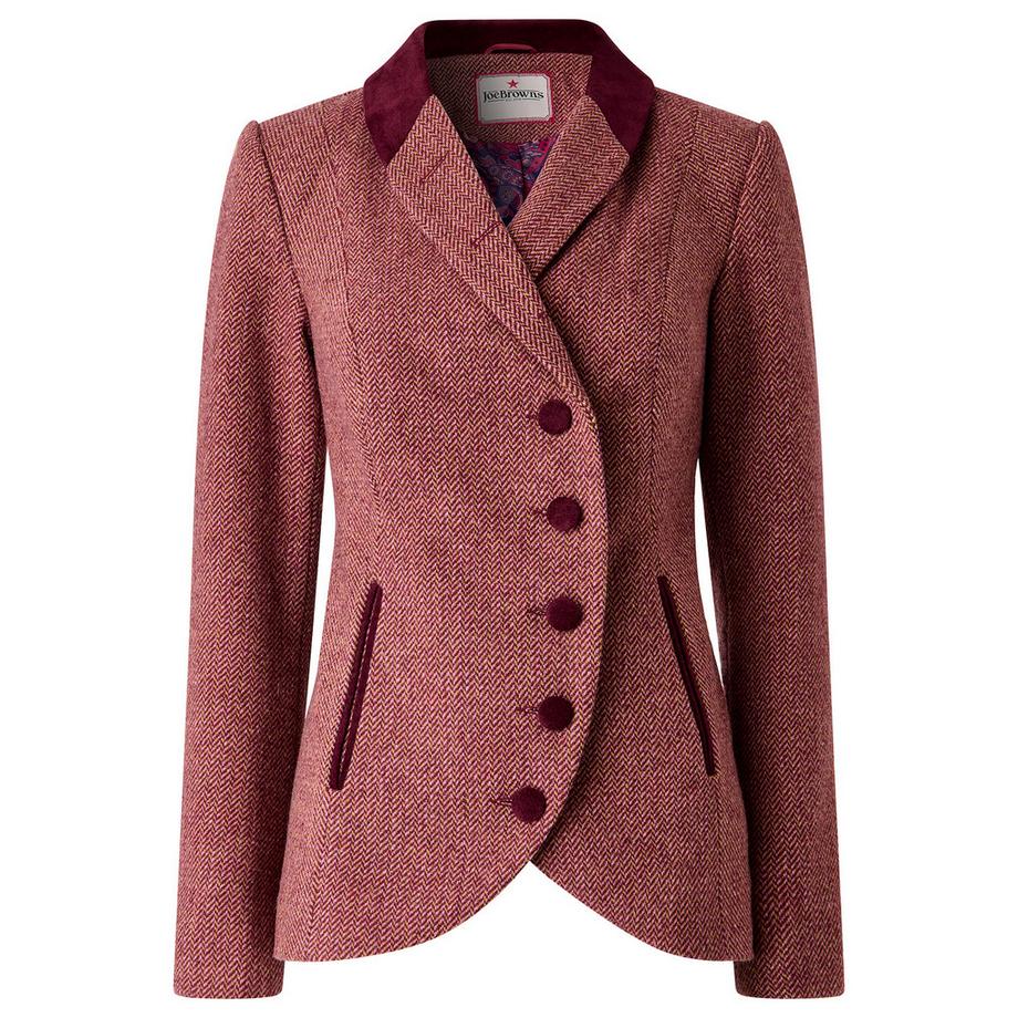 Joe Browns Veste à Chevrons Asymétrique Isla  