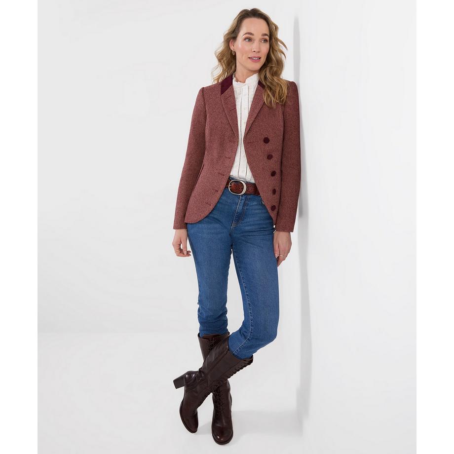 Joe Browns Veste à Chevrons Asymétrique Isla  