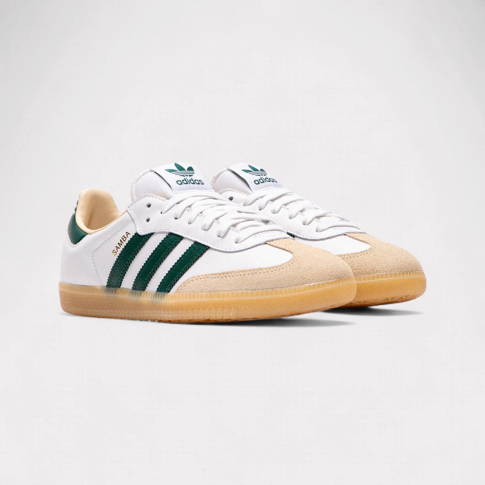 adidas  Samba OG - Cloud White Green 