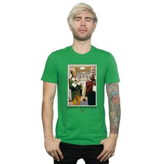 Elf OMG Santa's Coming I Know Him I Know Him T-Shirt  