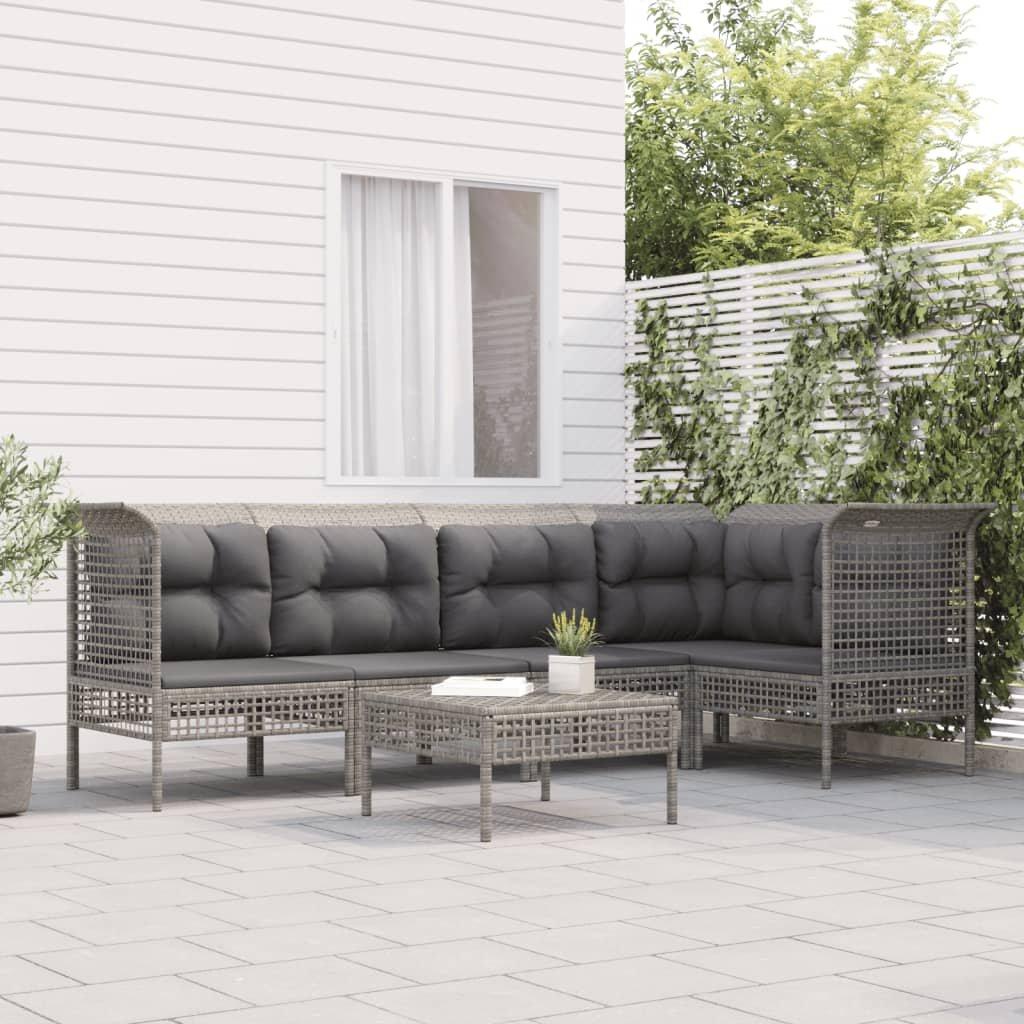 VidaXL Garten lounge set poly-rattan  