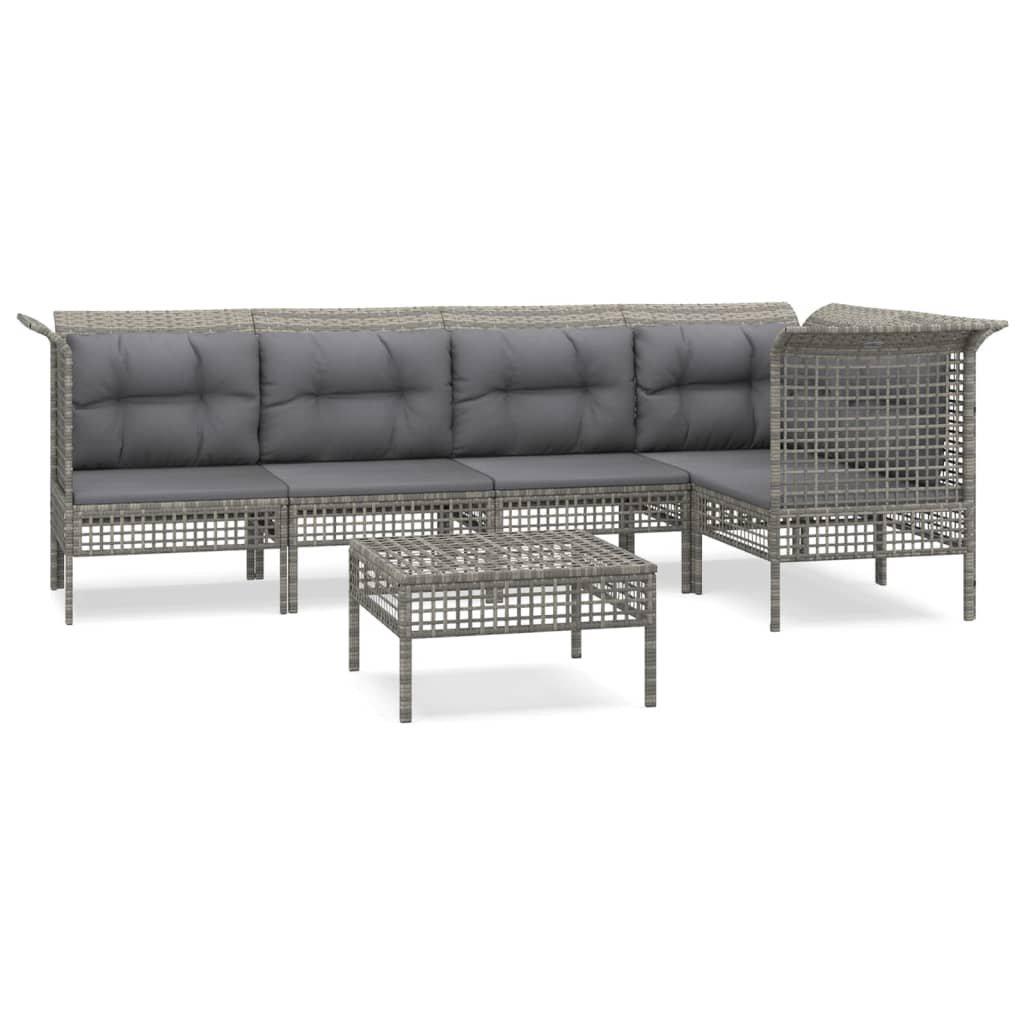 VidaXL Garten lounge set poly-rattan  