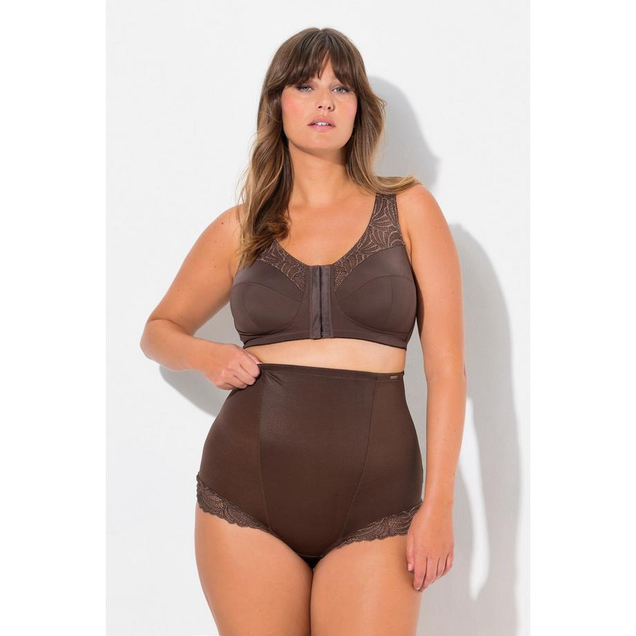 Ulla Popken Slip Modellanti Vita Alta Pizzo Retro  
