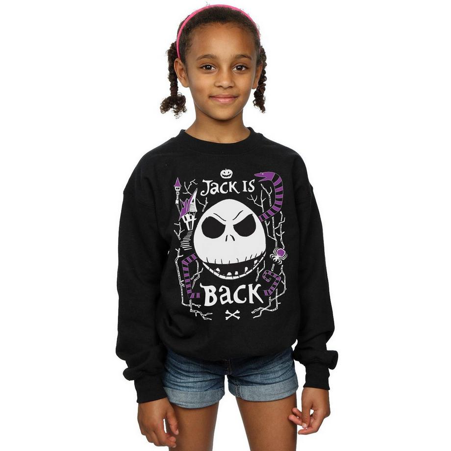 Disney  Nightmare Before Christmas Jack Is Back Sweatshirt 
