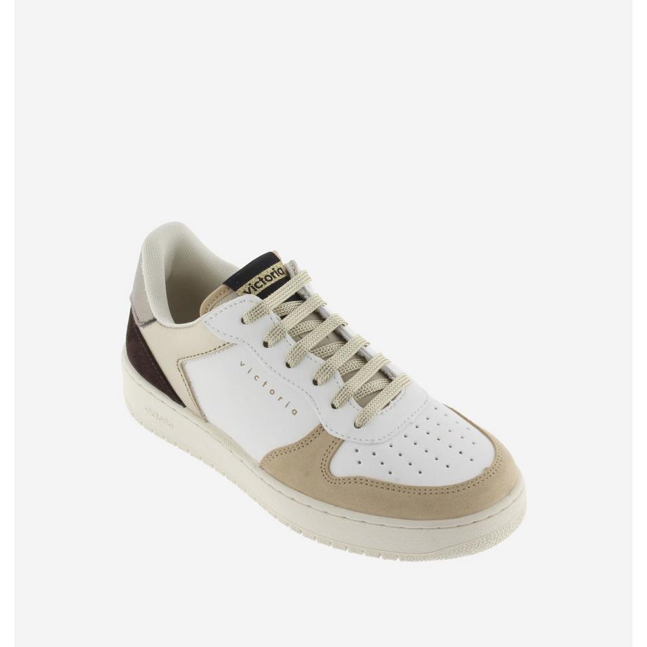 Victoria Madrid Scarpe da Ginnastica Scamosciate e Metallizzate  