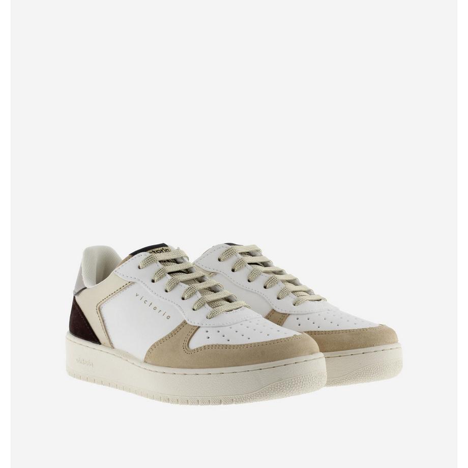 Victoria Madrid Scarpe da Ginnastica Scamosciate e Metallizzate  