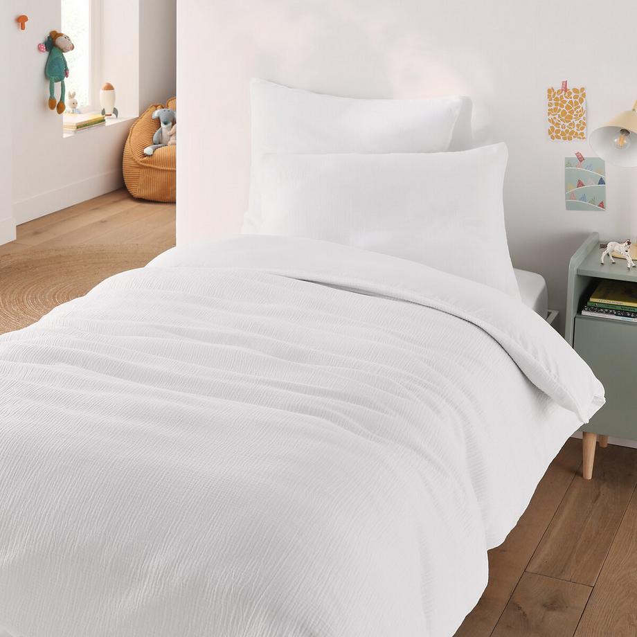 La Redoute Intérieurs Housse de couette enfant Gaze Coton Lavé  