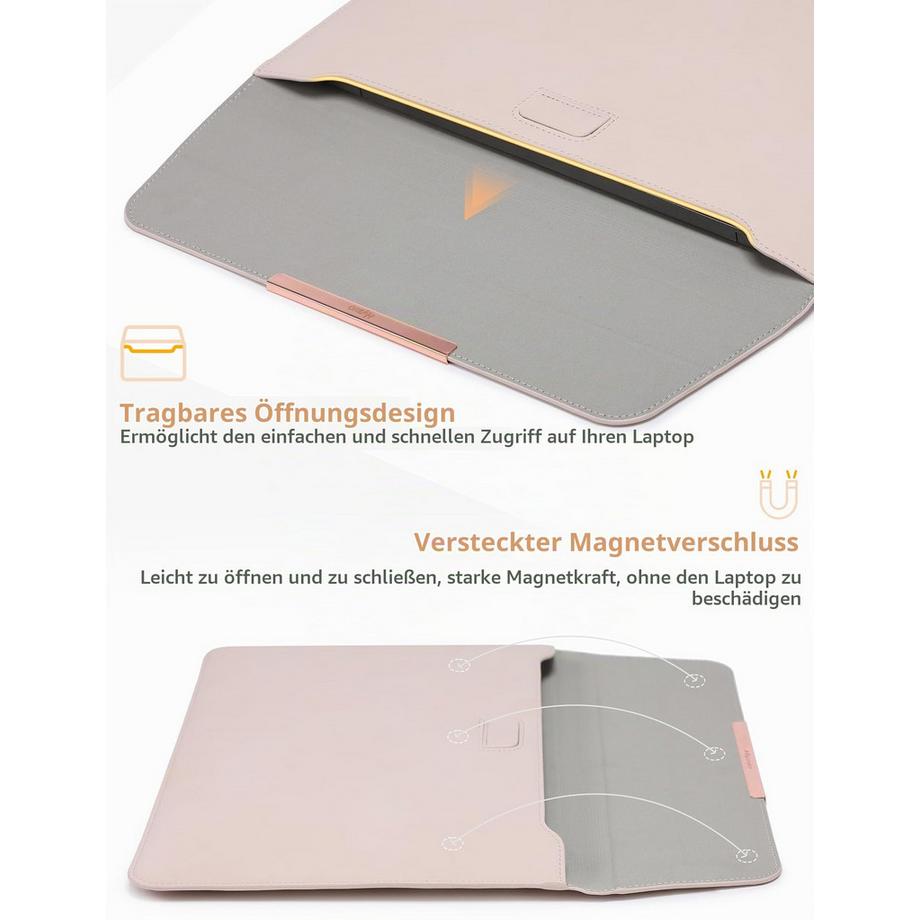 Only-bags.store Fodero per laptop con supporto  