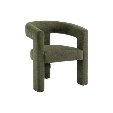 Poltrona in Tessuto testurizzato Verde - FAVINA