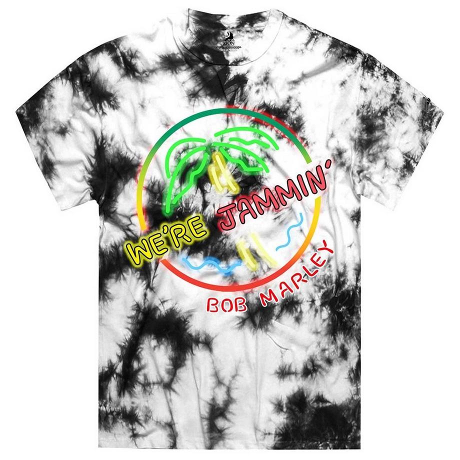 Bob Marley Bob Marley We're Jammin' Tie-Dye T-Shirt  