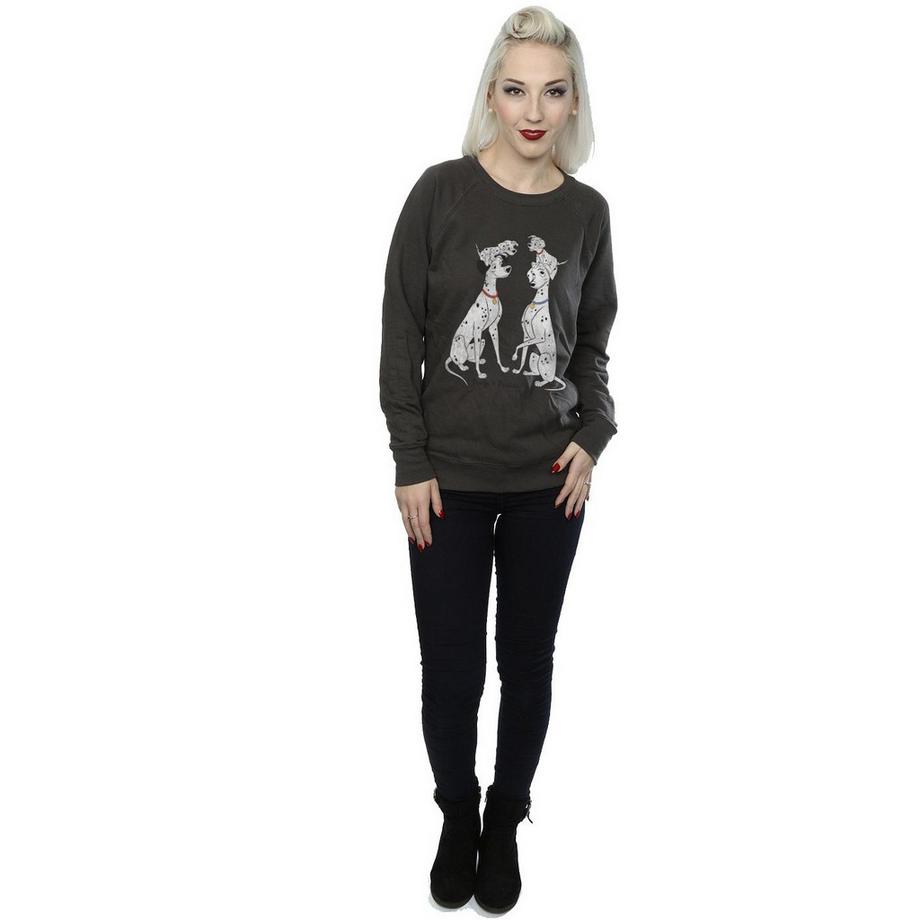 101 Dalmatians Pongo And Perdita Sweatshirt  