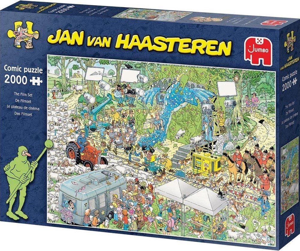 JUMBO  Jumbo 20047 Das Film Set-2000 Teile Puzzlespiel, Mehrfarbig 