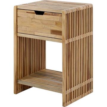 Nachttisch Rib Teak