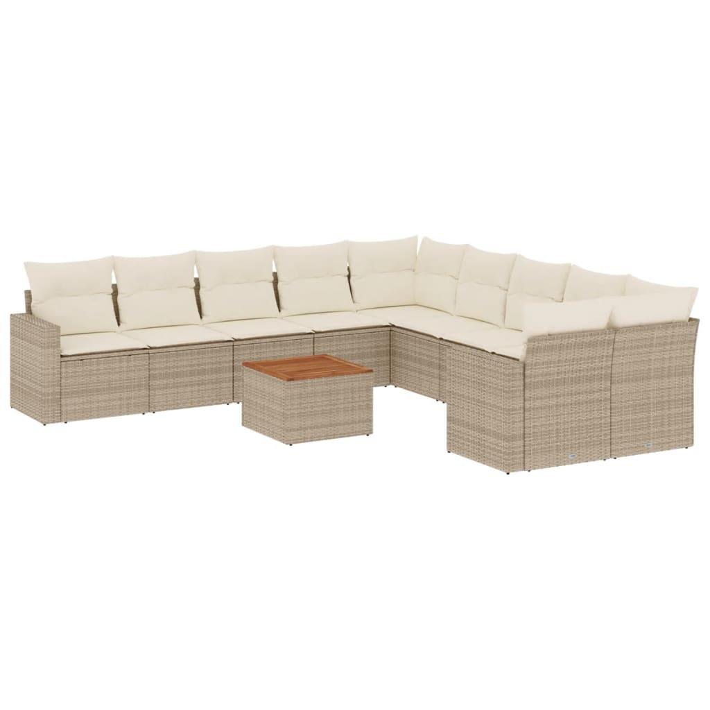 VidaXL Garten sofagarnitur poly-rattan  