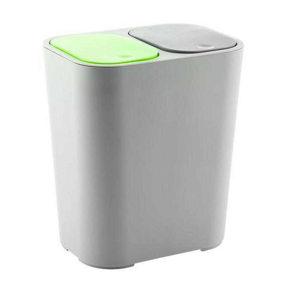 InnovaGoods  Doppelter Mülleimer mit Deckel 
