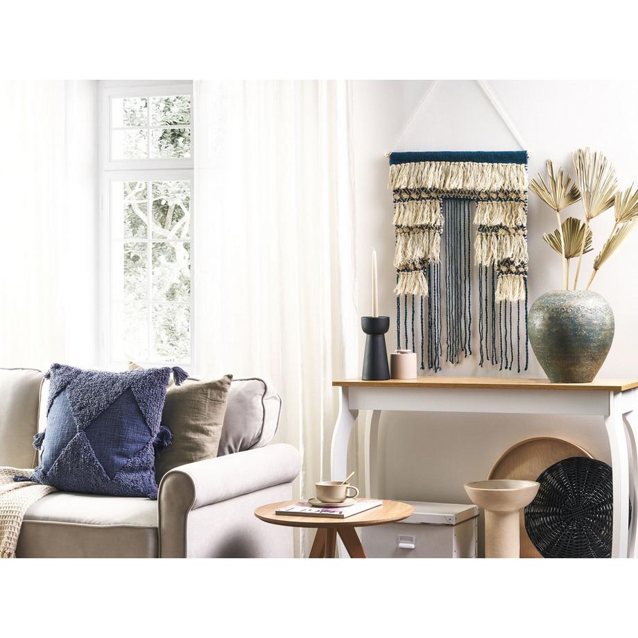 Beliani Wandbehang aus Baumwolle Boho NADRA  