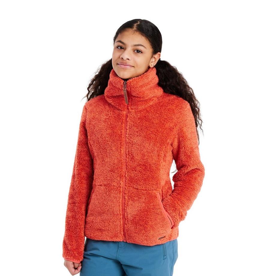 Pile full-zip da bambina Protest Riri