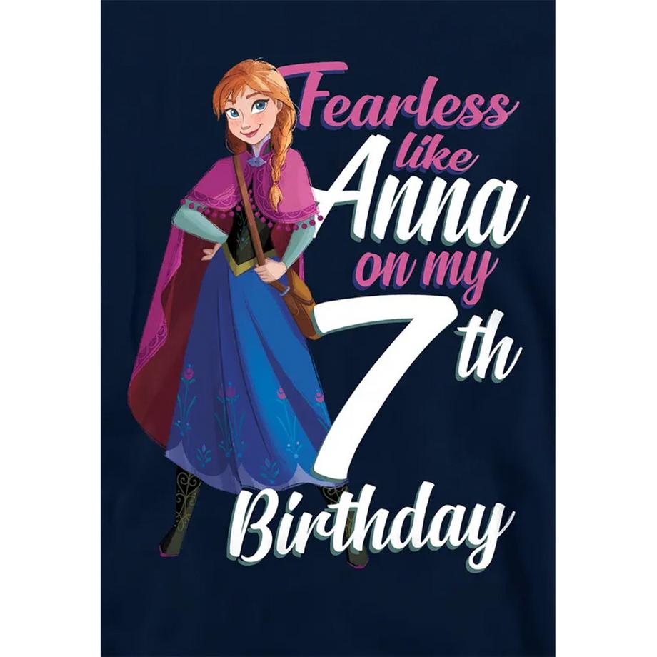 FROZEN  Sweat À Capuche 7ème Anniversaire Fearless Like Anna 