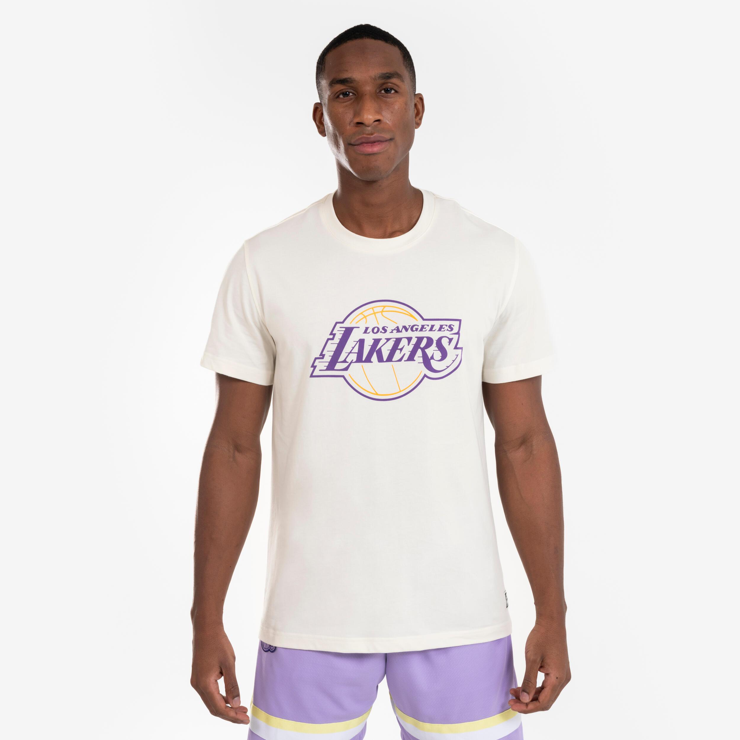 TARMAK  T-shirt maniche corte NBA Lakers polycotton 