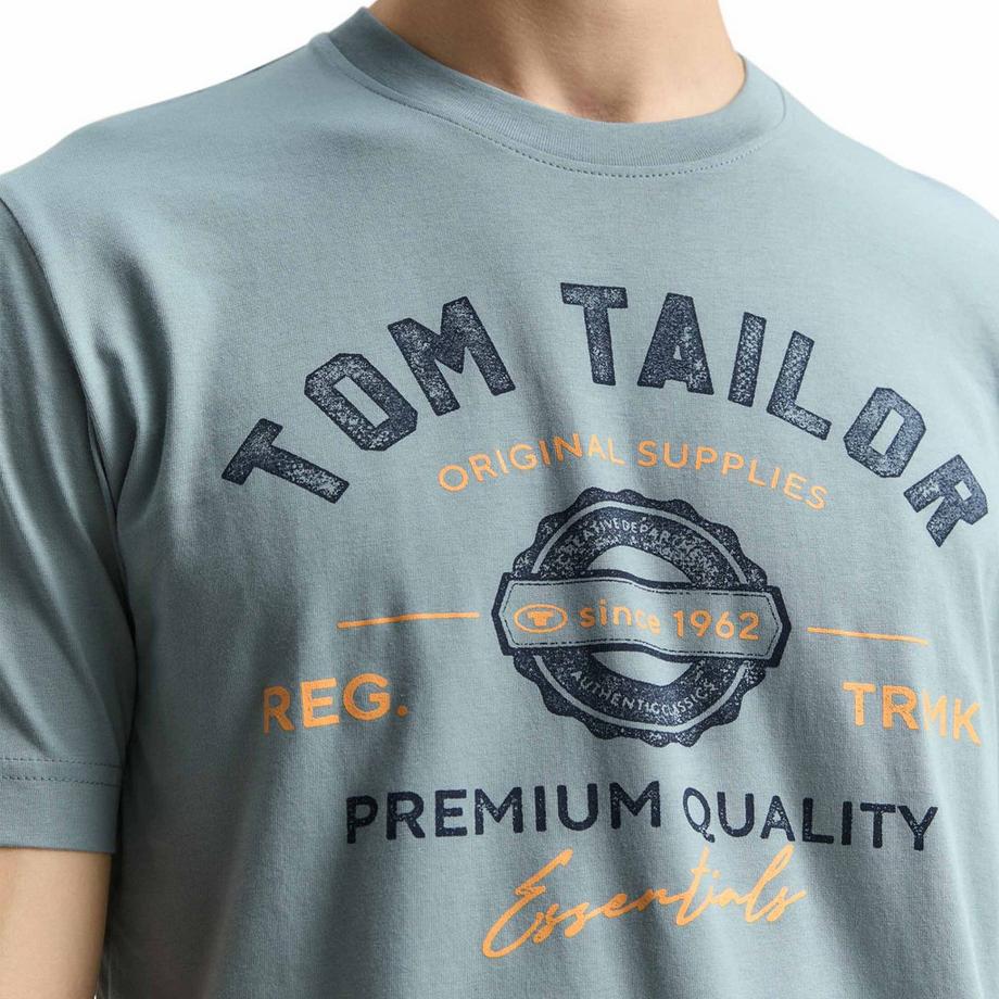 TOM TAILOR T-shirt Logo Imprimé  