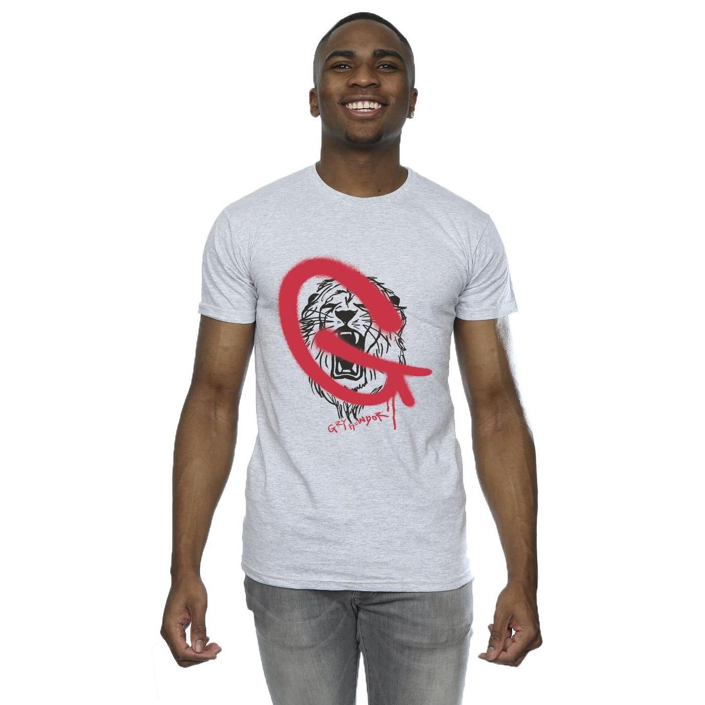 Harry Potter Gryffindor Grafik Print T-Shirt  