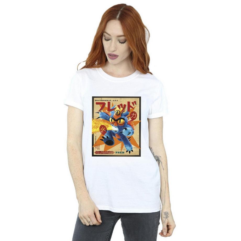 Disney Big Hero 6 Fred T-Shirt Imprimé  
