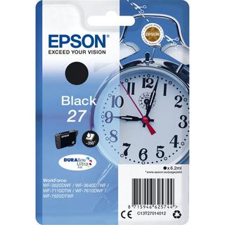 EPSON  EPSON Tintenpatrone schwarz T270140 WF 3620/7620 350 Seiten 