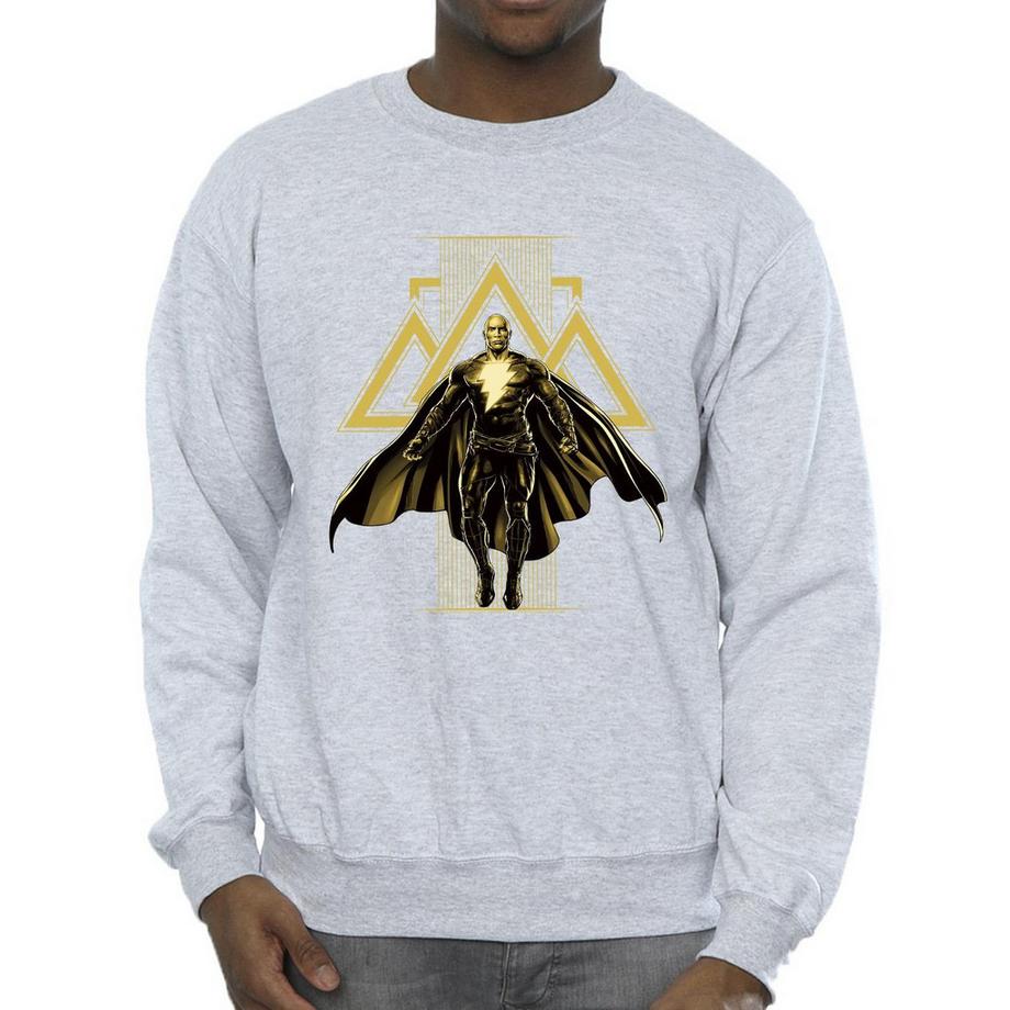 DC COMICS Black Adam Stampa Grafica Felpa  