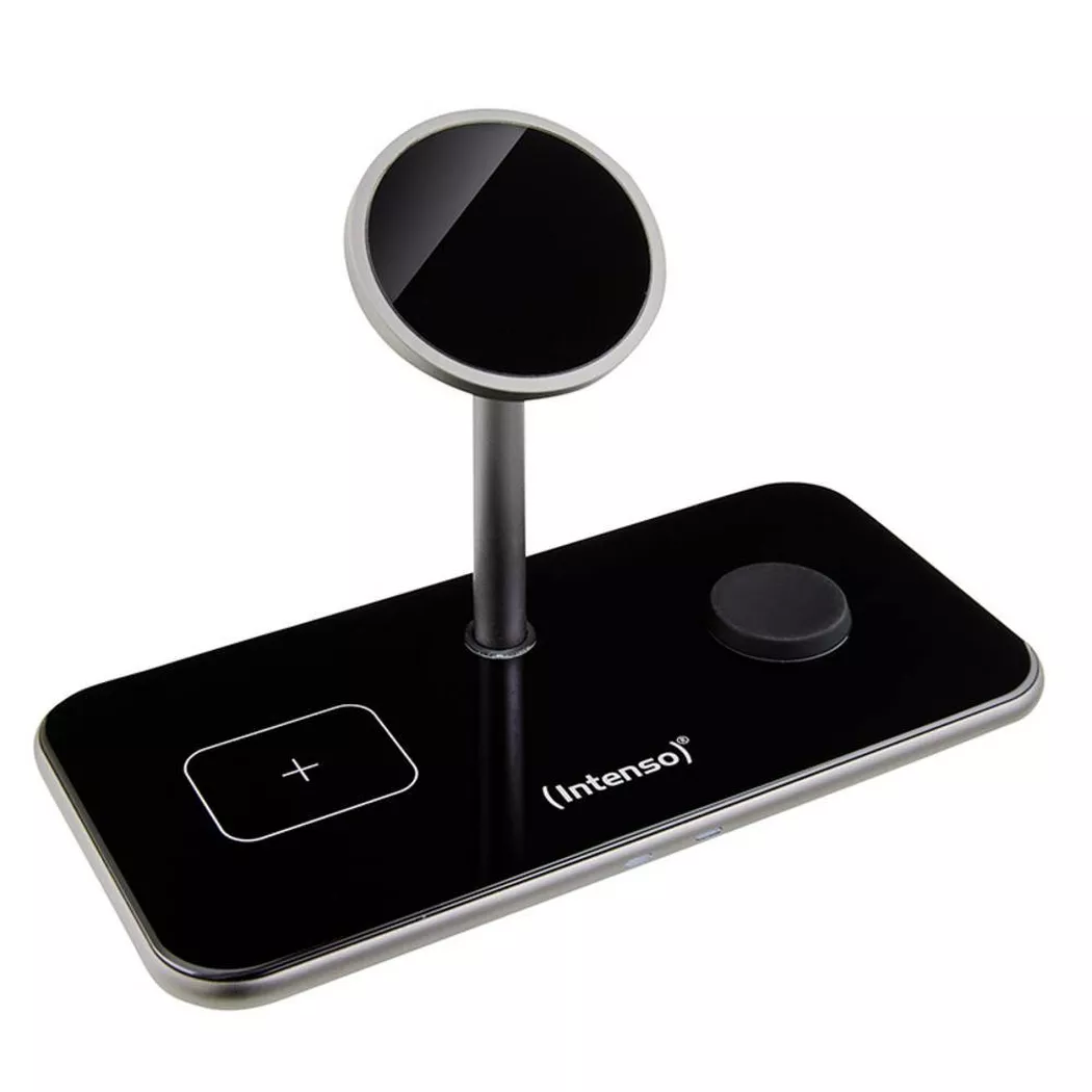 Intenso 3-in-1 Magnetic Wireless Charger MB13 black