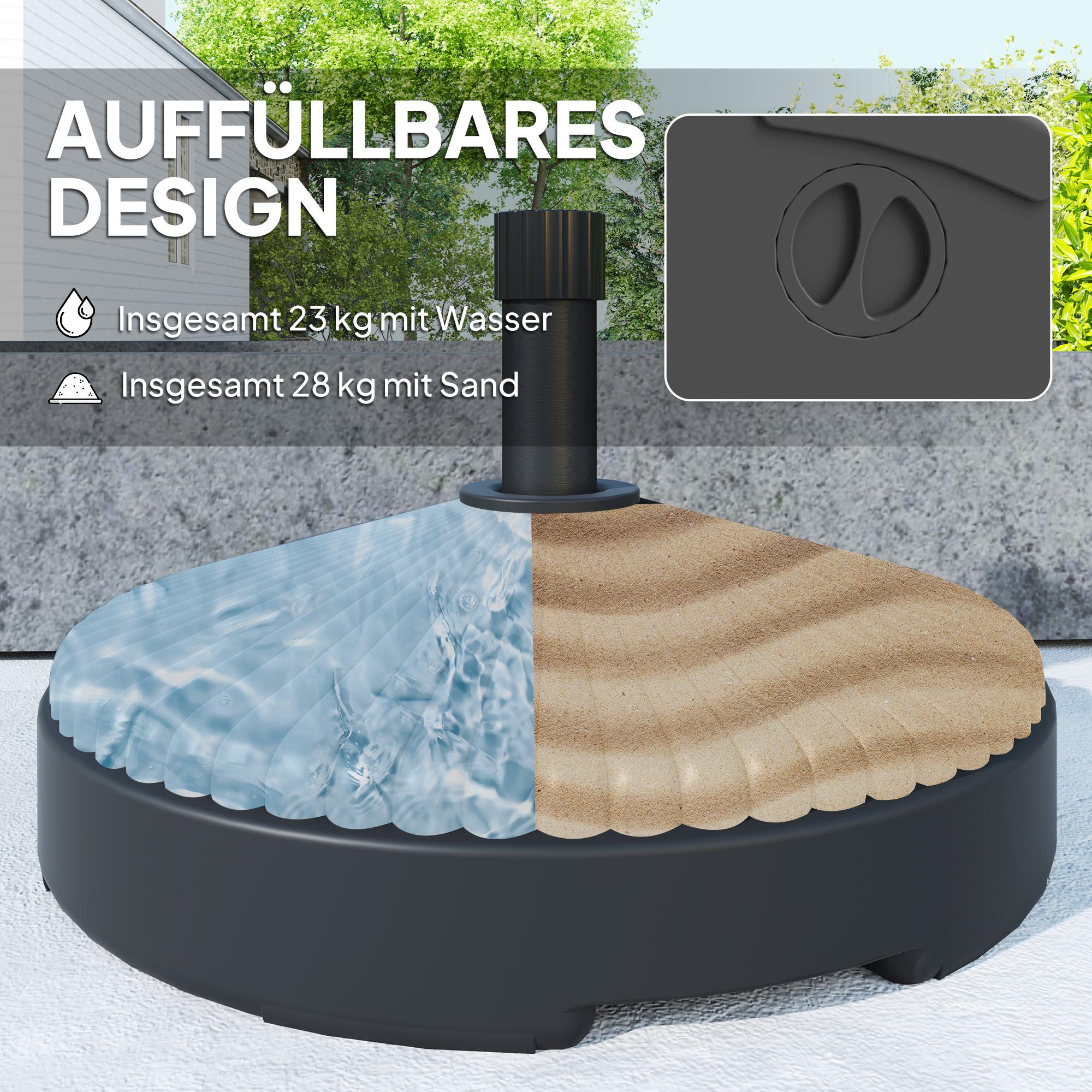 Outsunny Schirmständer  