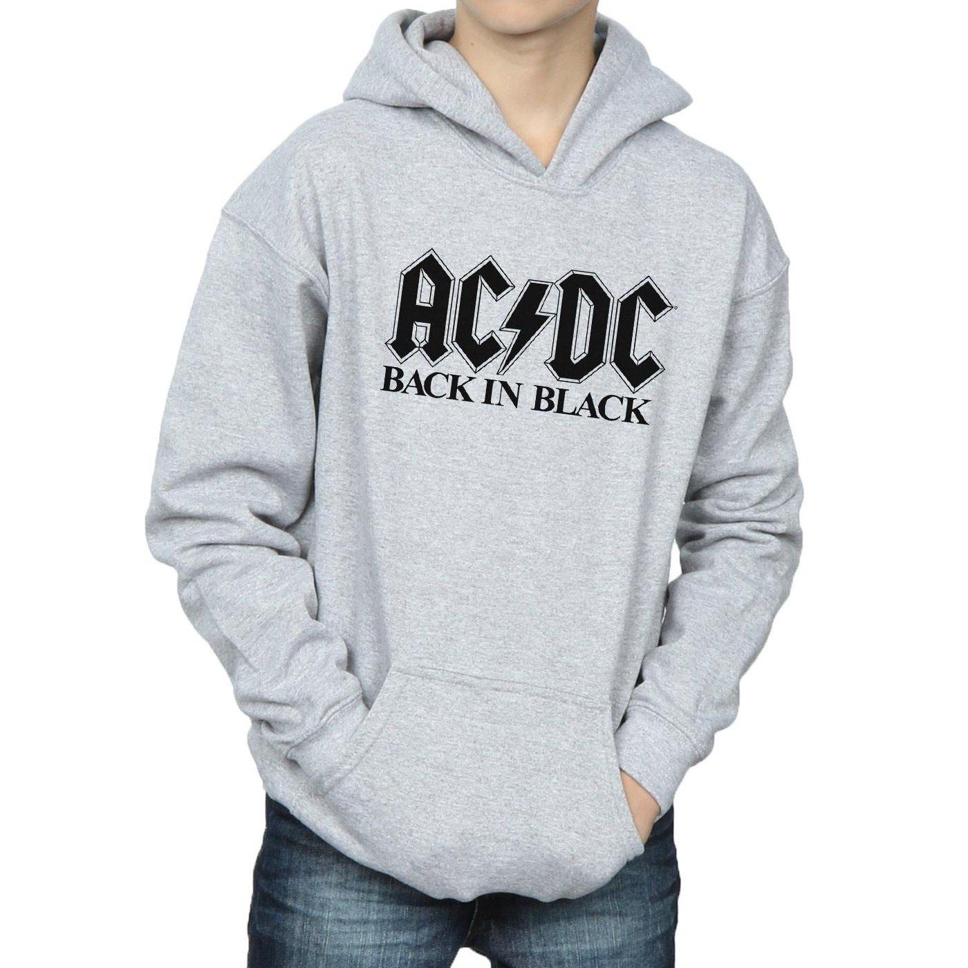 AC/DC  Sweat à capuche BACK IN BLACK 