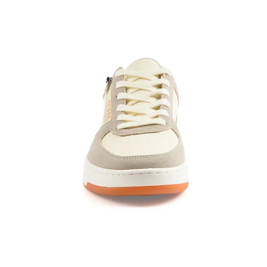 GUESS Sue12 Creme Schnürsneaker  