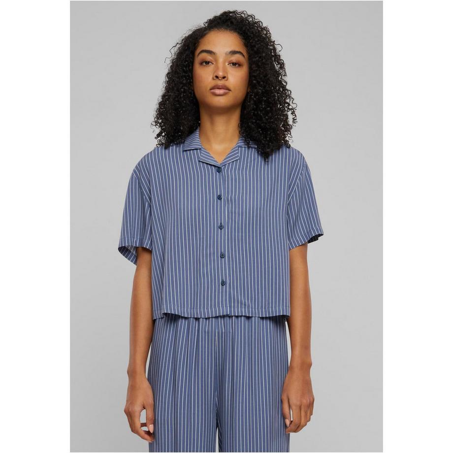 URBAN CLASSICS Chemise Villégiature Courte Manches Viscose  