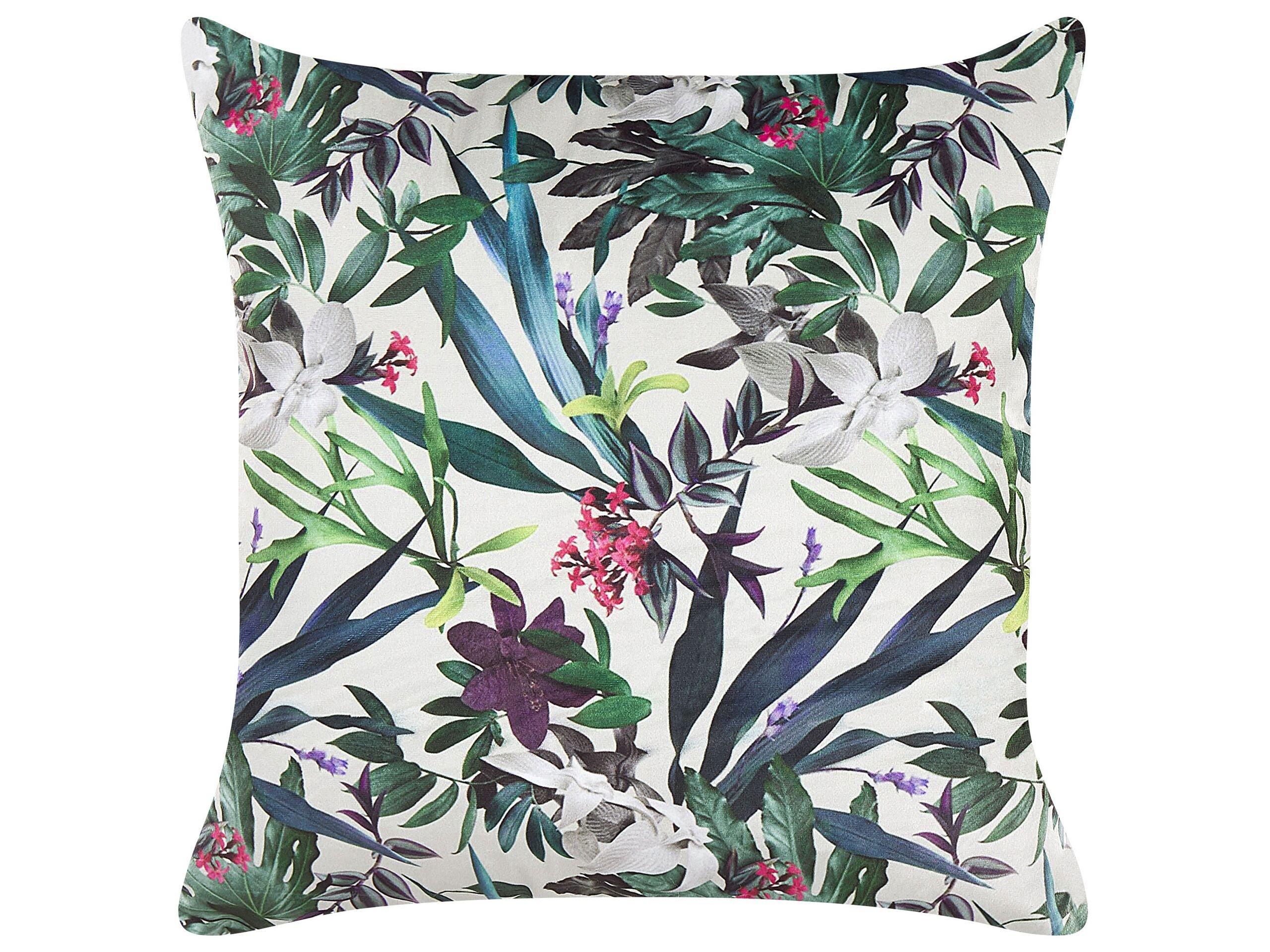 Beliani Coussin en Velours Boho GASTERIA  