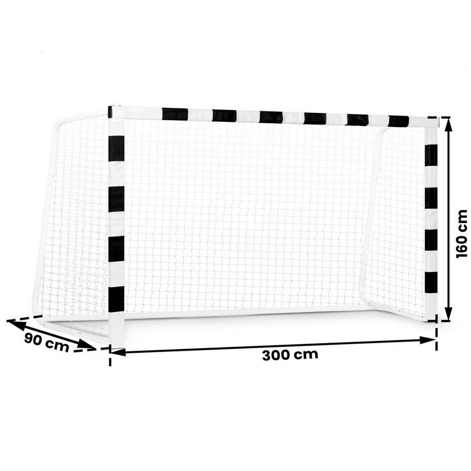 B2X  But de football 300 x 160 x 90 cm NS-460 noir/blanc 