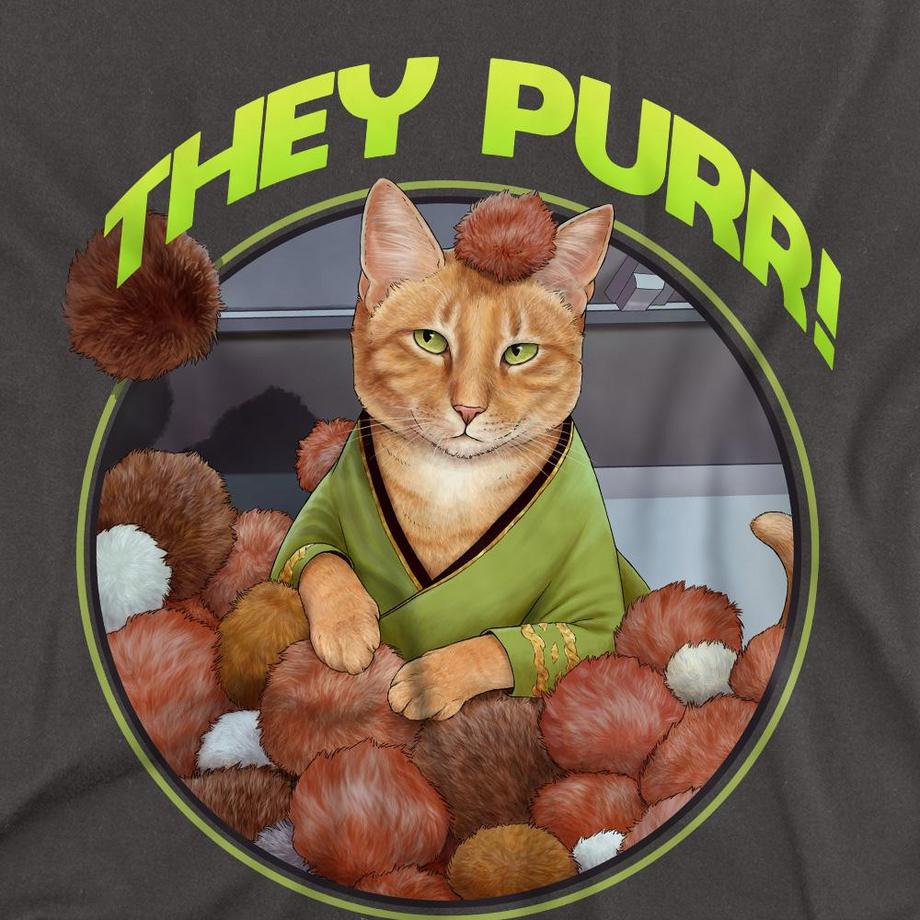Star Trek The Purr T-Shirt Manches Longues  