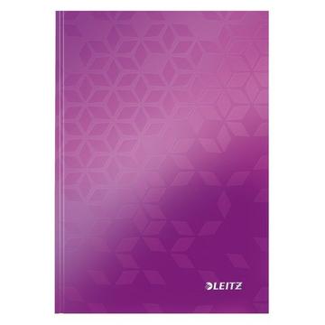 LEITZ Notizbuch WOW A5 46281062 kariert, 90g violett