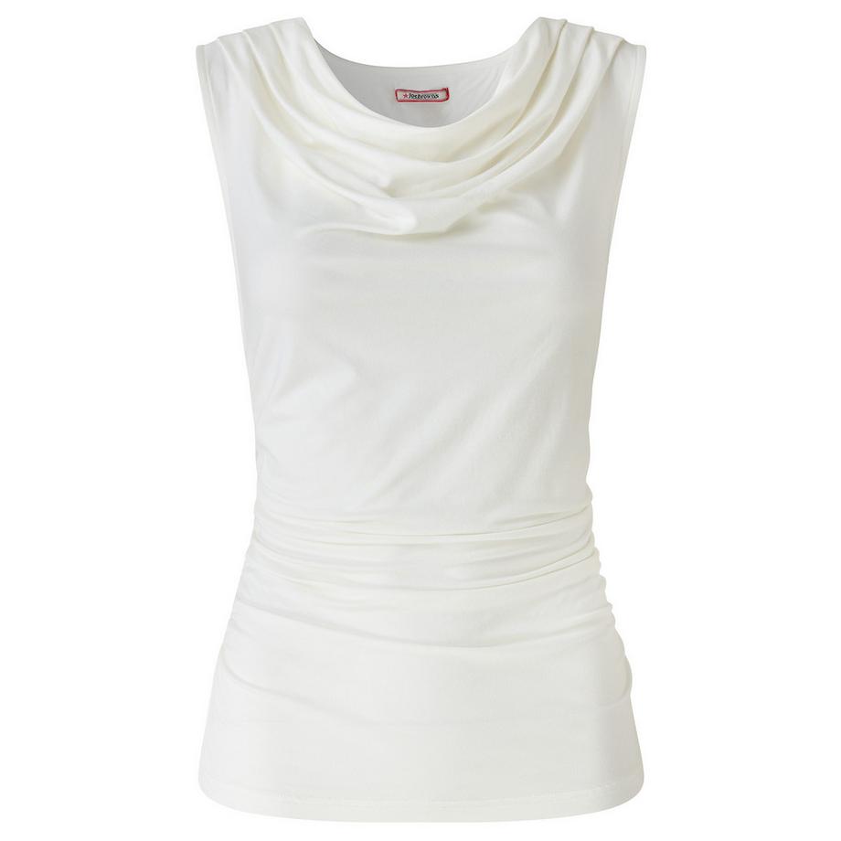 Joe Browns Ärmelloses Jersey-Oberteil mit Wasserfallausschnitt  