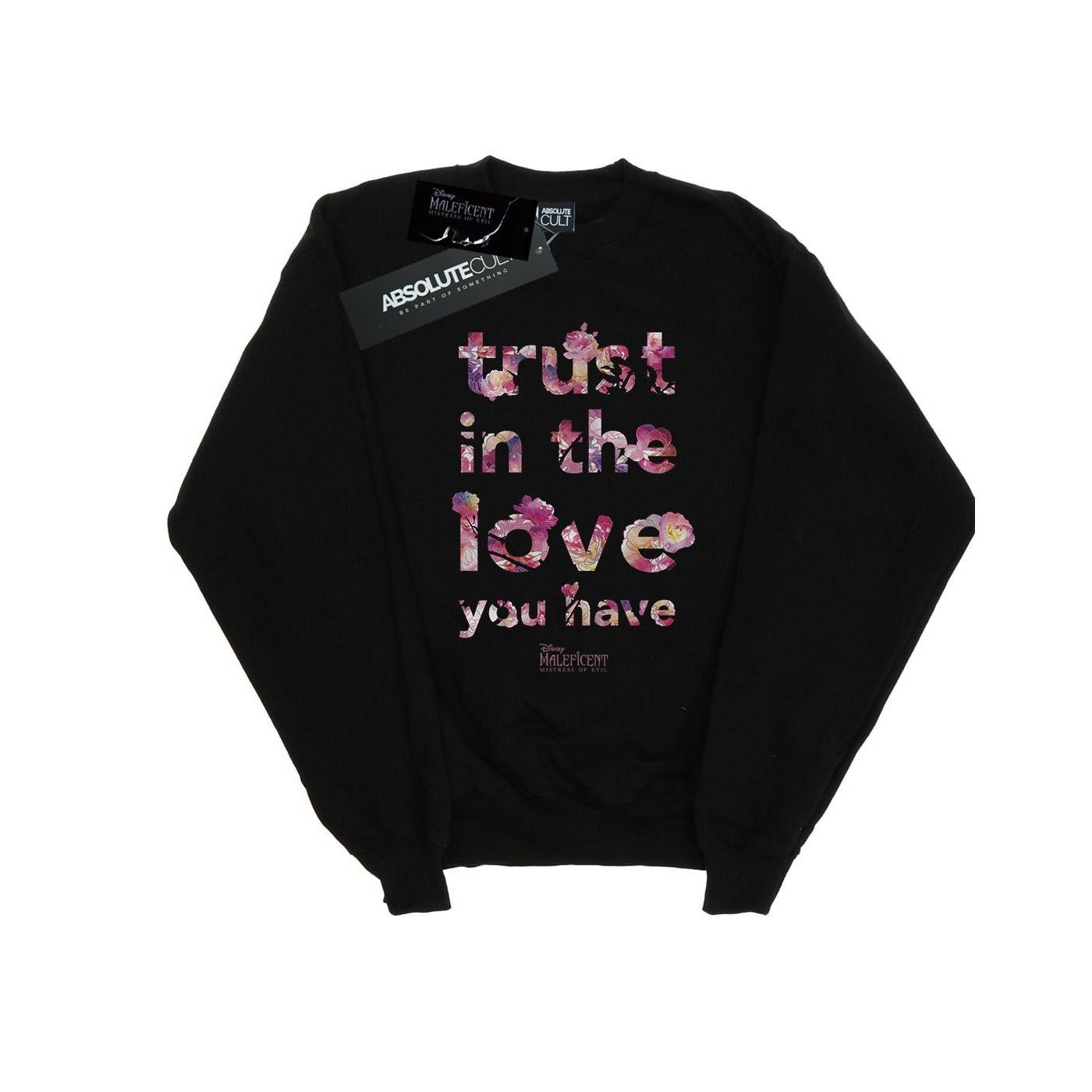 Disney  Mistress Of Evil Trust In The Love Sweatshirt 