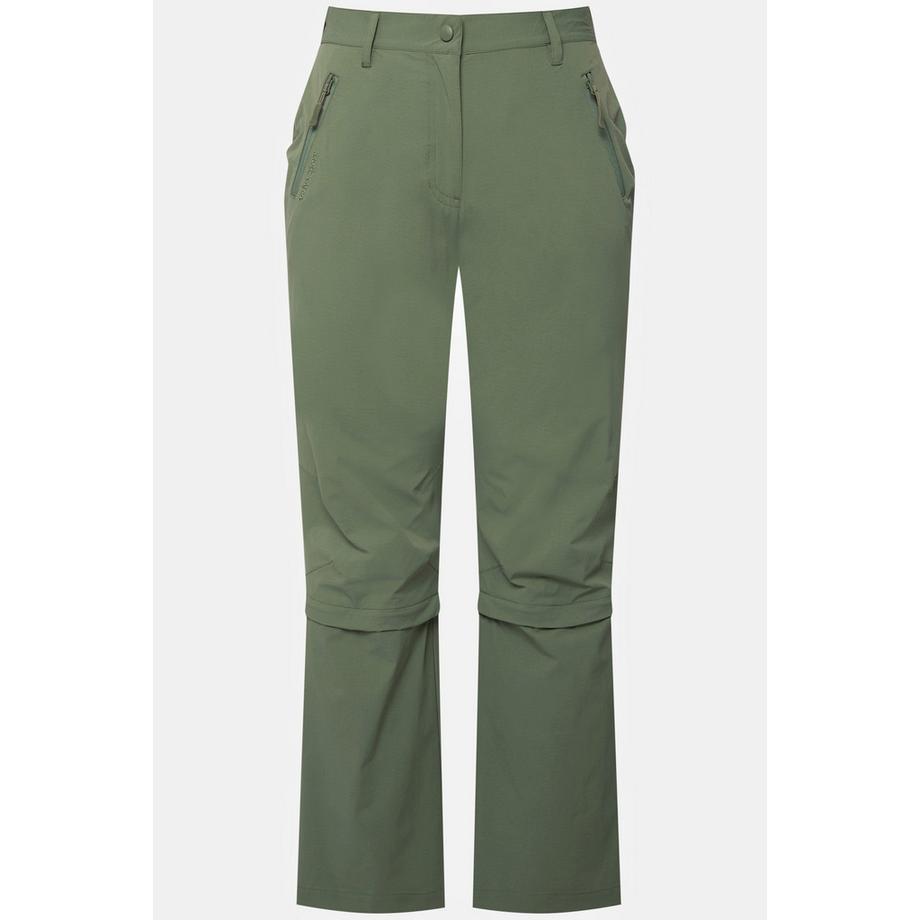 Ulla Popken Pantaloni zip-off regolabili in lunghezza ad asciugatura rapida  