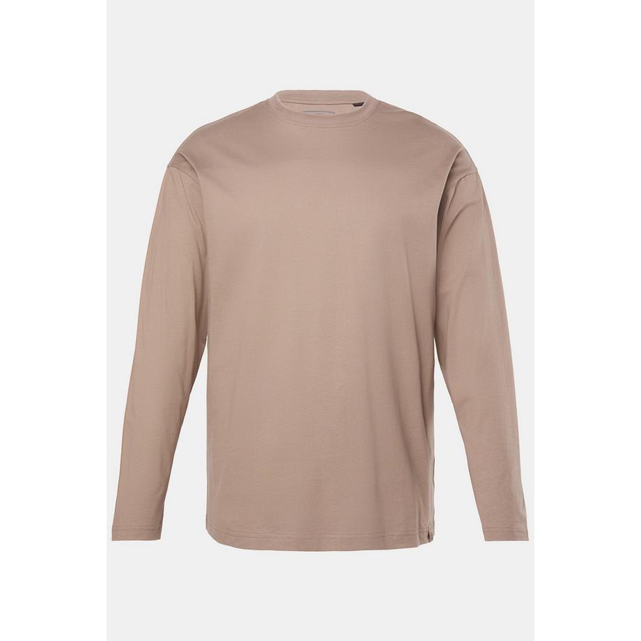 Sthuge T-shirt basique à manches longues oversize  