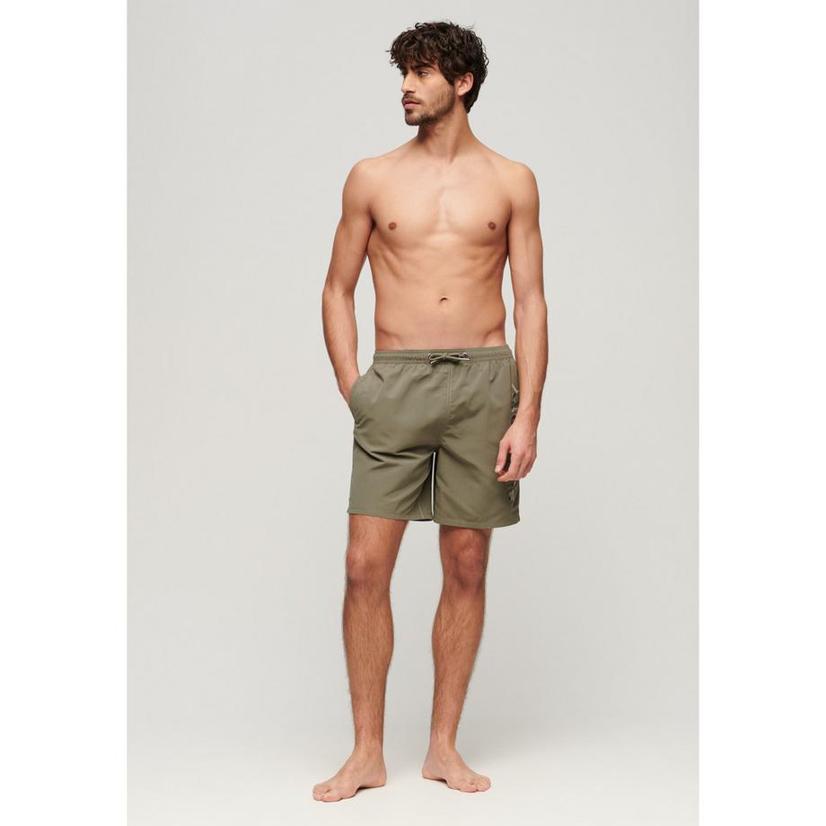 Superdry Bestickte Badeshorts  