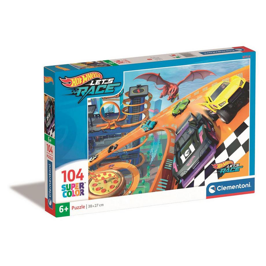 Clementoni  Puzzle Hot Wheels (104Teile) 