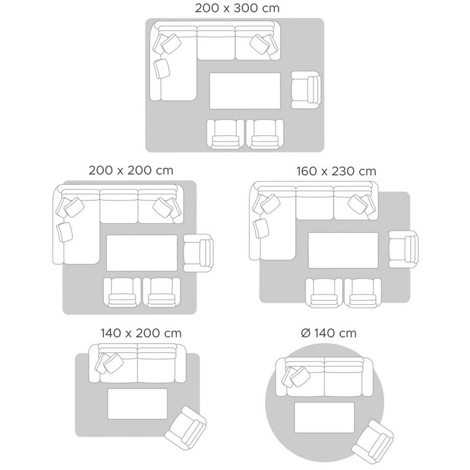 Beliani Teppich aus Echtleder Klassisch SOKUN  