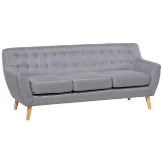 Beliani 3 Sitzer Sofa aus Polyester Retro MOTALA  