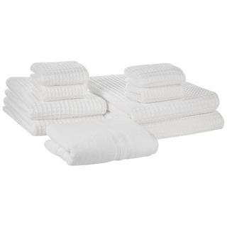 Beliani Set di 9 asciugamani en Cotone AREORA  