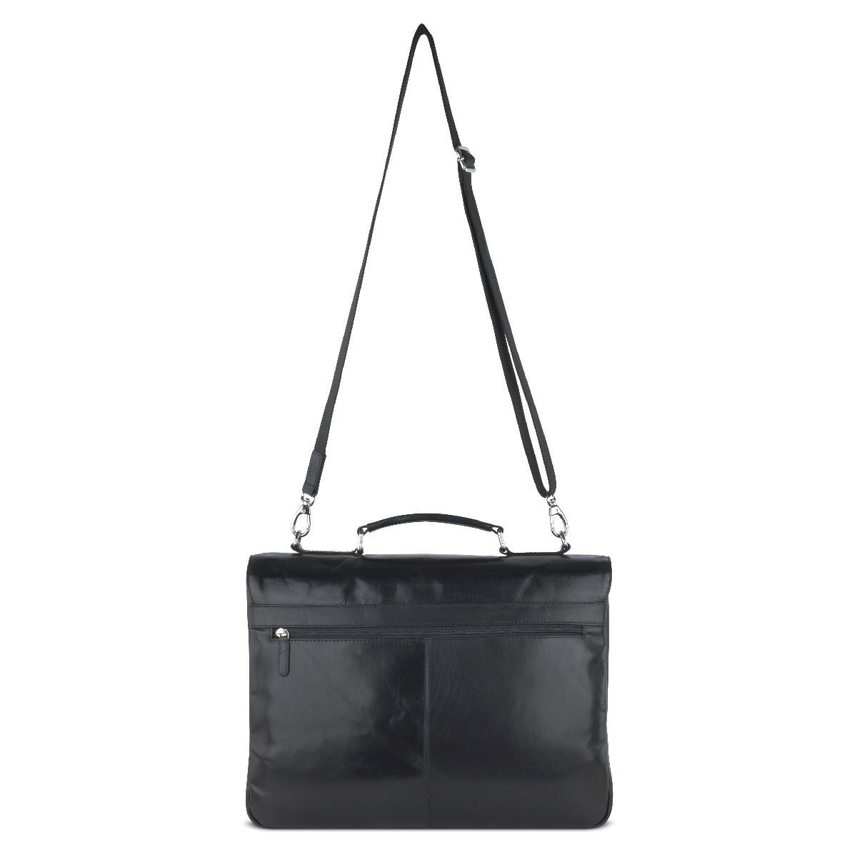 BUGATTI Romano Aktentasche L Schwarz  